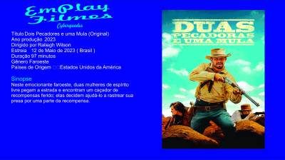 Duas Pecadoras e Uma Mula (2023) Faroeste