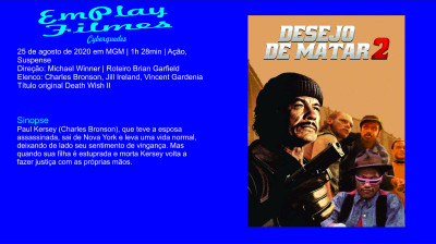 Desejo de Matar 2 (1982) Charles Bronson # Ação, Drama