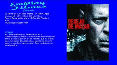 Desejo de Matar (2018) Bruce Willis # Ação, Drama