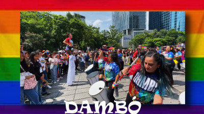 DAMBÓ DRUM DANCERS❤️47 AÑOS DE LA MARCHA DEL ORGULLO ❤️LGBTIQ+❤️CIUDAD DE MÉXICO 2025