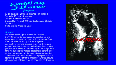 O Urso Do Pó Branco (2023) Comédia