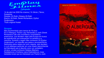 O Albergue (2005) Terror, Suspense