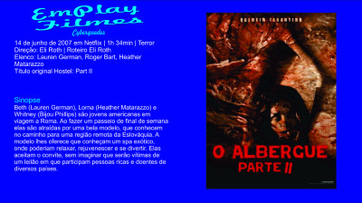 O Albergue II (2007) Terror, Suspense