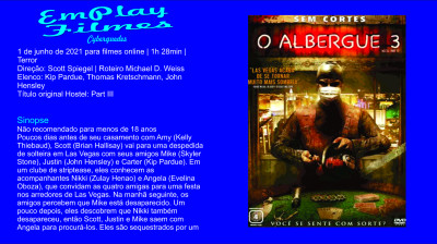O Albergue III (2011) Terror, Suspense