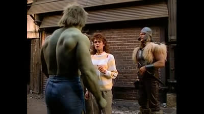 LES TELEFILMS :Le Retour de l'incroyable Hulk 1988 .