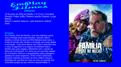 Família, Pero No Mucho (2025) Comédia