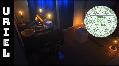 Magia Cerimonial -   ARCANJO URIEL a LUZ da CORTE de DEUS  , Guardião da Sabedoria e da Luz Divina