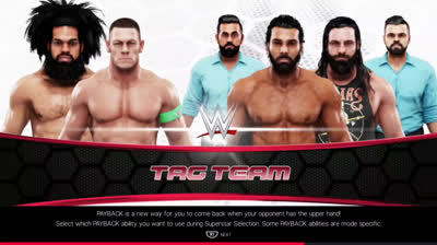 John Cena & No Way Jose vs Elias & Jinder Mahal (WWE 2K19)
